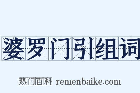 婆罗门引组词是什么意思的图片